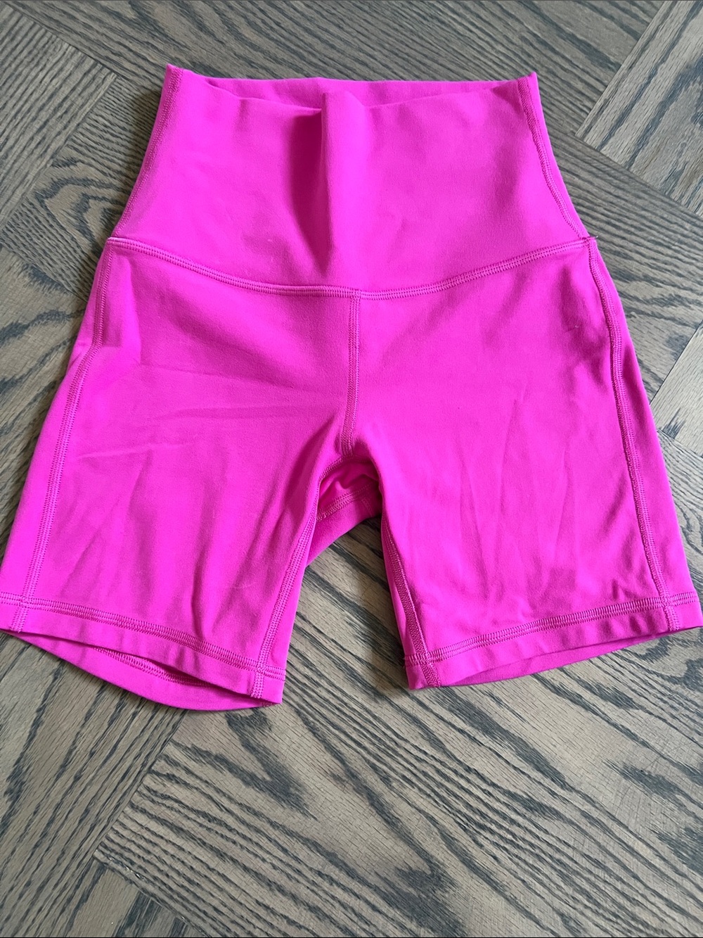 lululemon athletica High-Rise Hot Pink Bike Shorts